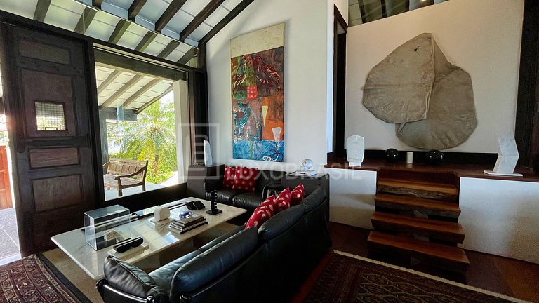 LB - RJ85 | 4-Bedroom House with Sea Views in Joá – Long-Ter