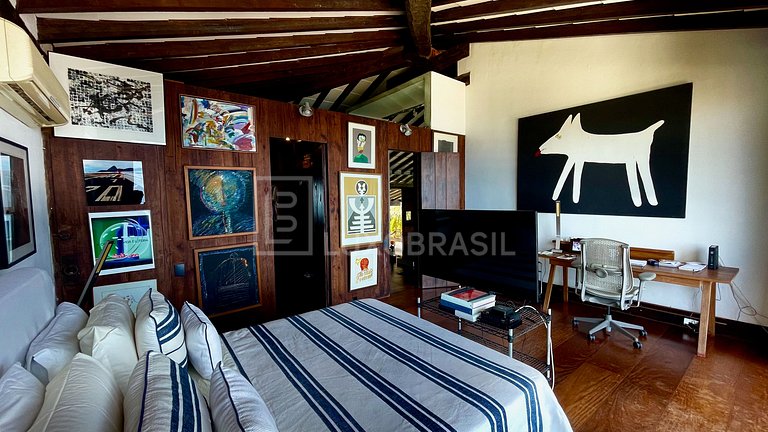 LB - RJ85 Casa 04 suítes Vista Mar no Joá, Aluguel Fixo