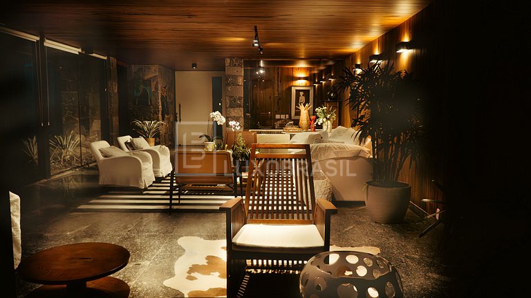 LUXOBRASIL #RJ720 Mansion Joie Joá 04 Bedrooms, 03 Suites Se
