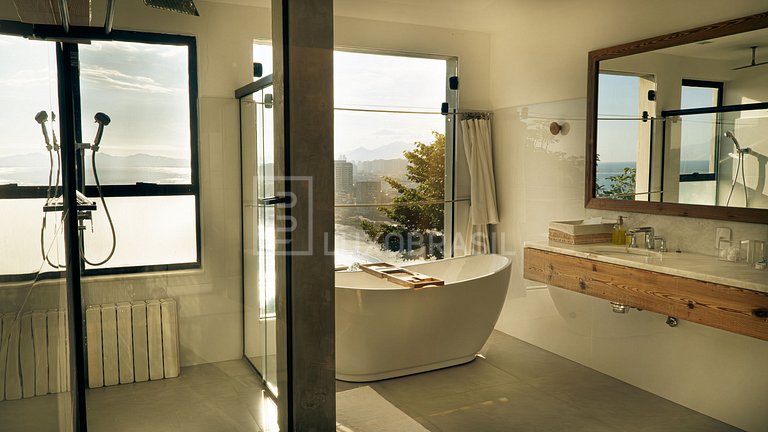 LUXOBRASIL #RJ720 Mansión Joie Joá 04 Dormitorios, 03 Suites