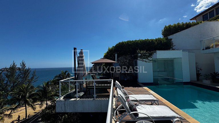 LUXOBRASIL #RJ849 Mansion in Joá 04 Suites House Season Rent