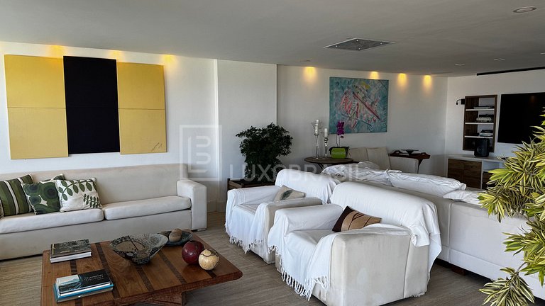 LUXOBRASIL #RJ849 Mansion in Joá 04 Suites House Season Rent