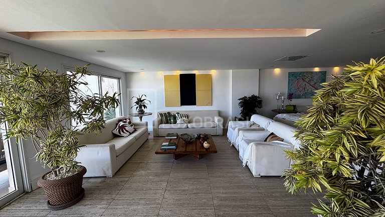 LUXOBRASIL #RJ849 Mansion in Joá 04 Suites House Season Rent