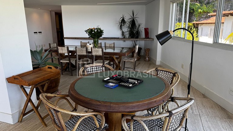 LUXOBRASIL #RJ849 Mansion in Joá 04 Suites House Season Rent