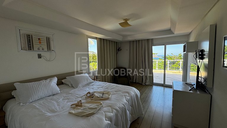 LUXOBRASIL #RJ849 Mansion in Joá 04 Suites House Season Rent