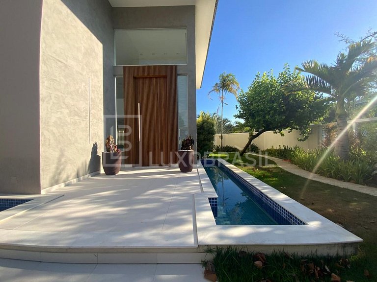 Luxo Brasil #116 Manoir Blanc del Lago: casa com 5 suítes pa