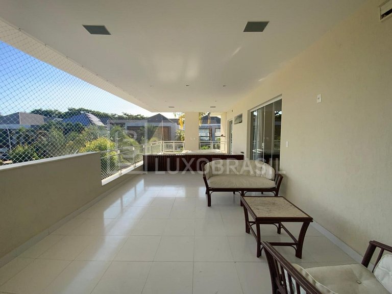 Luxo Brasil #116 Manoir Blanc del Lago: casa com 5 suítes pa