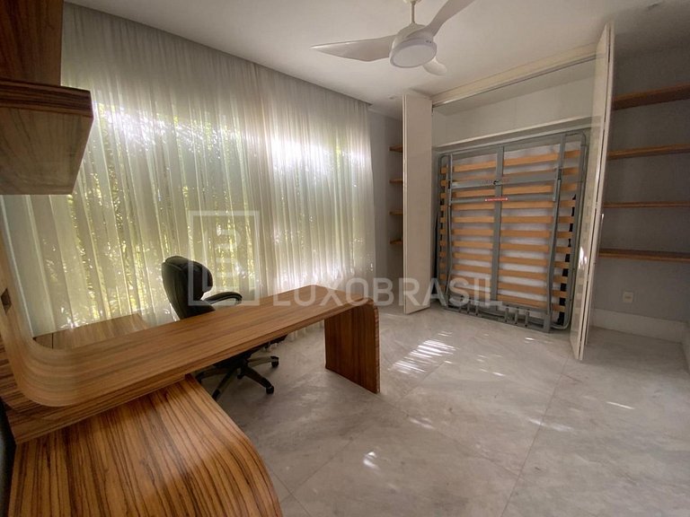 Luxo Brasil #116 Manoir Blanc del Lago: casa com 5 suítes pa