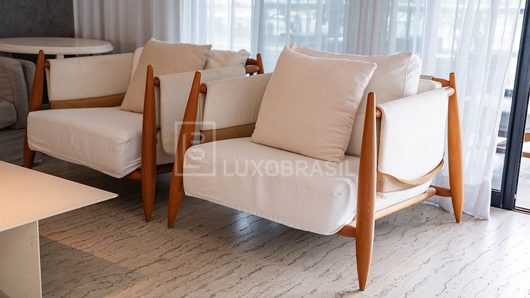 LUXOBRASIL #RJ89 Apartamento Frente Mar Barra