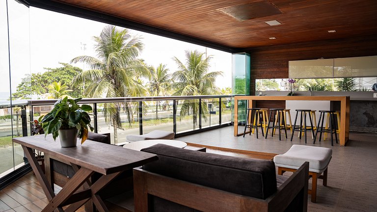 LB - RJ89 Apartamento Frente Mar Barra