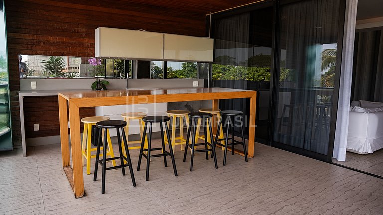 LB - RJ89 Apartamento Frente Mar Barra