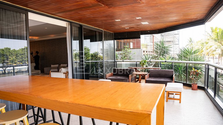 Luxobrasil #RJ89 Apartamento frente al mar Barra Alquiler de
