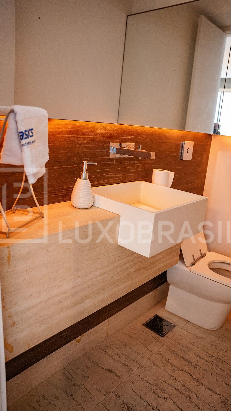 LUXOBRASIL #RJ89 Apartamento Frente Mar Barra