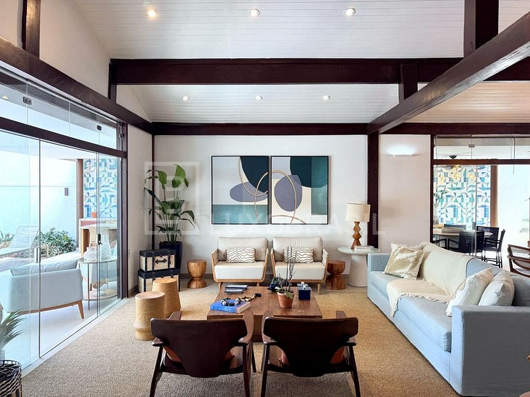 LB - SP11 Villa Guarujá – Fully Equipped Beachfront Home