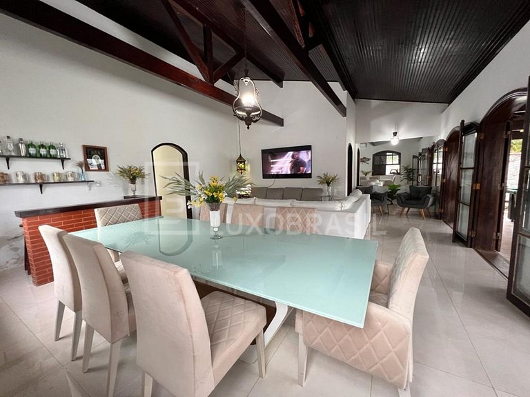LUXOBRASIL #AR31 Casa 04 Quartos Frente Mar Angra