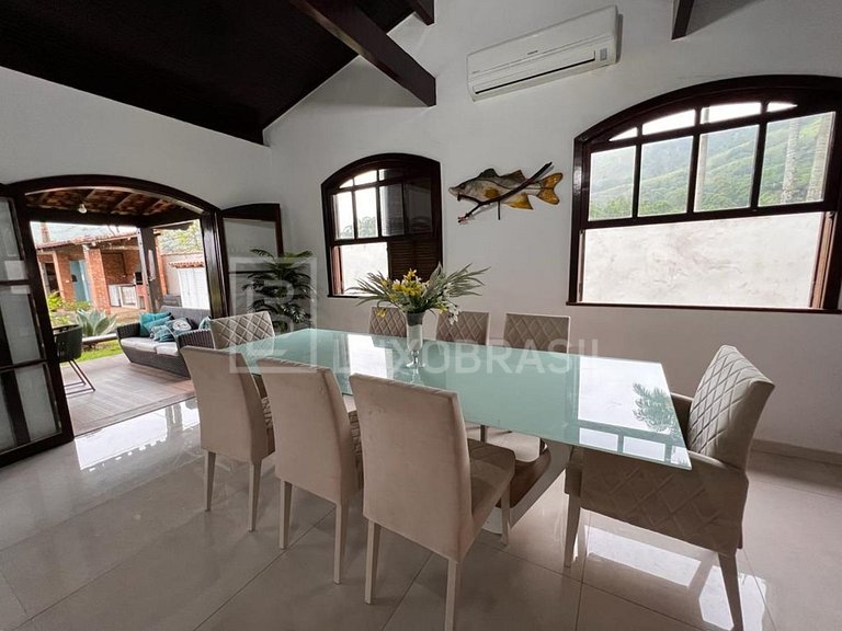 LUXOBRASIL #AR31 Casa 04 Quartos Frente Mar Angra