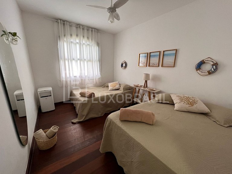 LUXOBRASIL #AR31 Casa 04 Quartos Frente Mar Angra