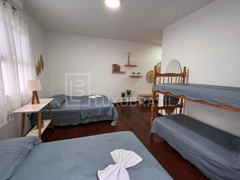 LUXOBRASIL #AR31 Casa 04 Quartos Frente Mar Angra