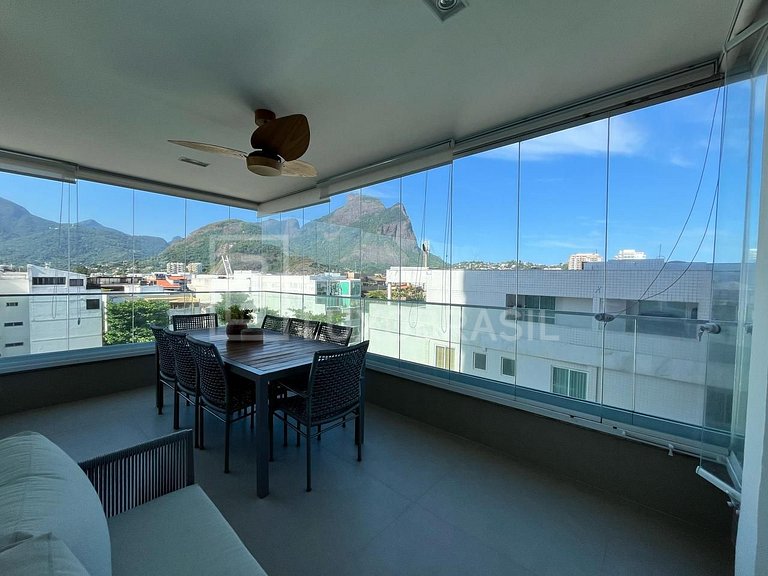 LuxBrasil #RJ117 Refúgio com Vista Incrível no Barra Beach A