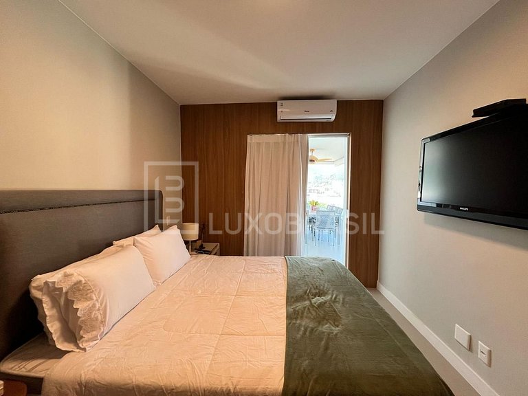 LuxBrasil #RJ117 Refúgio com Vista Incrível no Barra Beach A