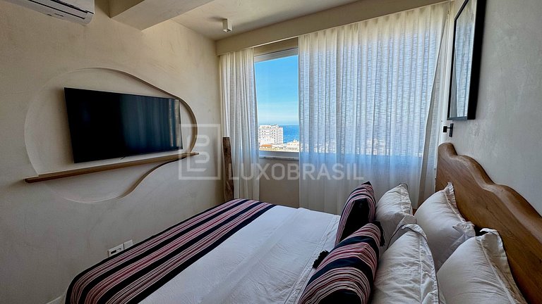 LB - RJ118 Cobertura Moderna em Ipanema - 03 Suítes Aluguel