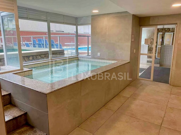 LB - RJ41 Flat Vista Mar no Barra Beach | Pronto para Morar