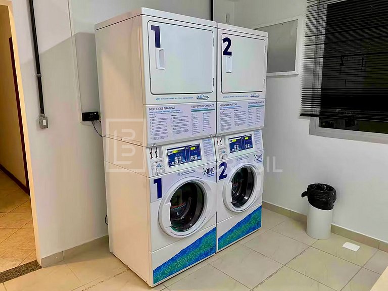 LB - RJ41 Flat Vista Mar no Barra Beach | Pronto para Morar
