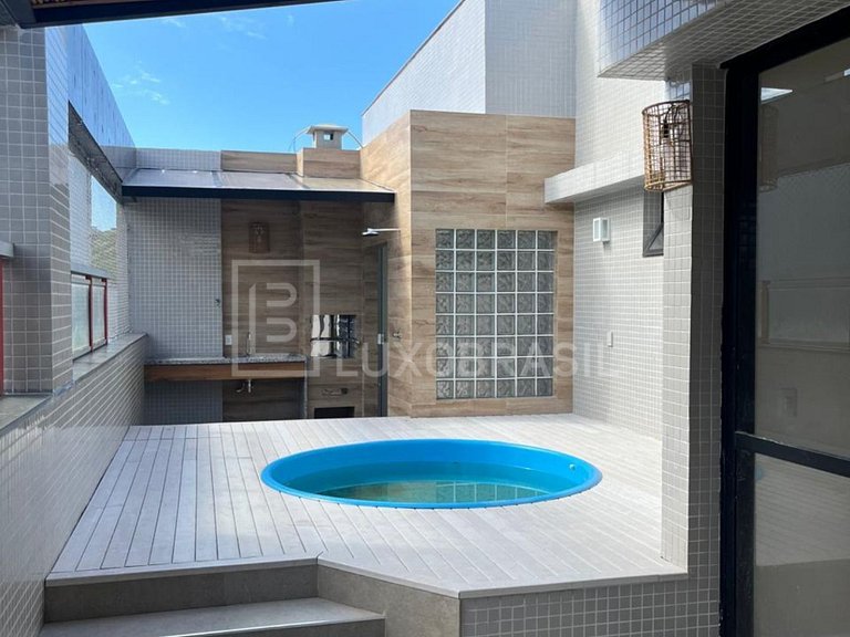 LB - RJ872 Cobertura com 03 quartos para alugar, 183 m² por