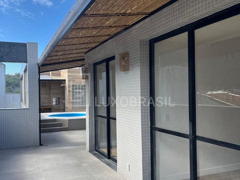 LB - RJ872 Cobertura com 03 quartos para alugar, 183 m² por