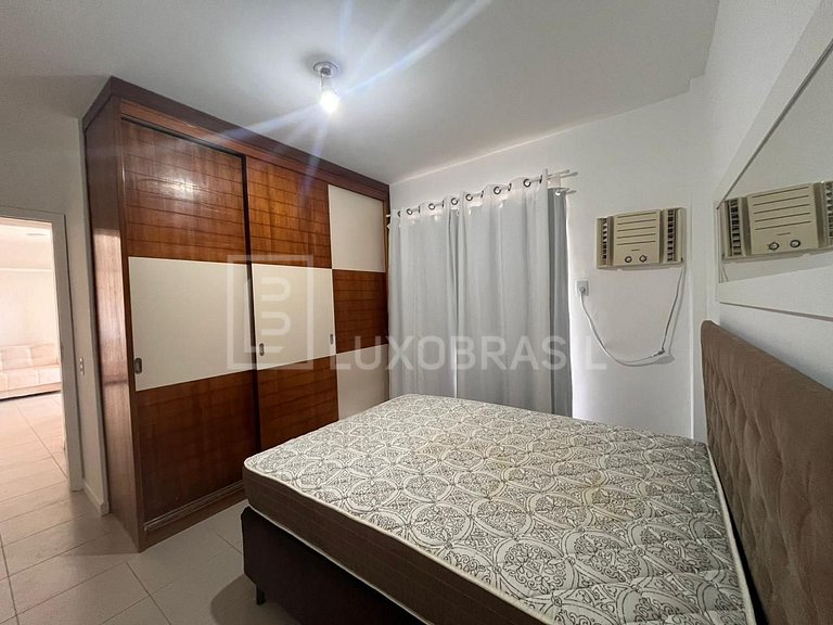 LB - RJ842 Apartamento com 1 quarto vista mar para alugar, 1