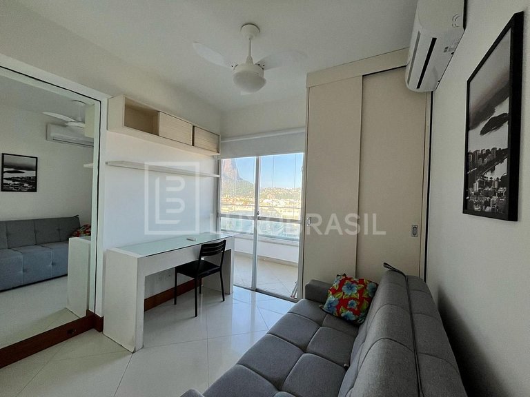 LB - RJ124 Apartamento Frente Mar no Barra Beach Aluguel de
