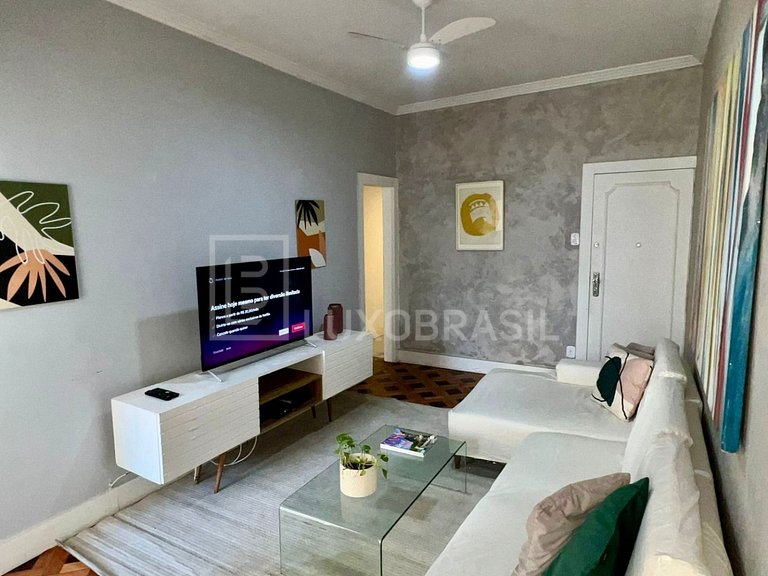 LB - RJ845 Apartamento com 2 quartos para alugar, 85 m² por