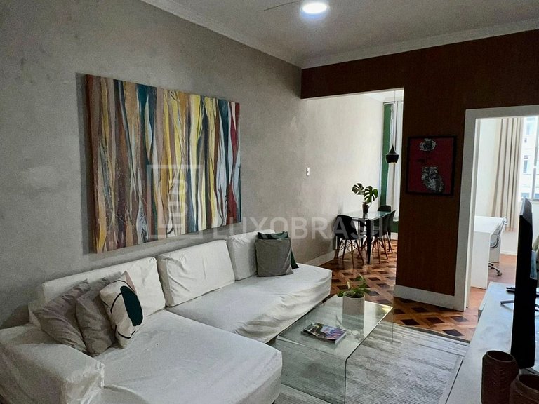 LB - RJ845 Apartamento com 2 quartos para alugar, 85 m² por