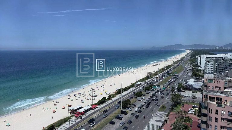 LB - RJ979 Apartamento com 3 quartos, 330 m², aluguel por R$