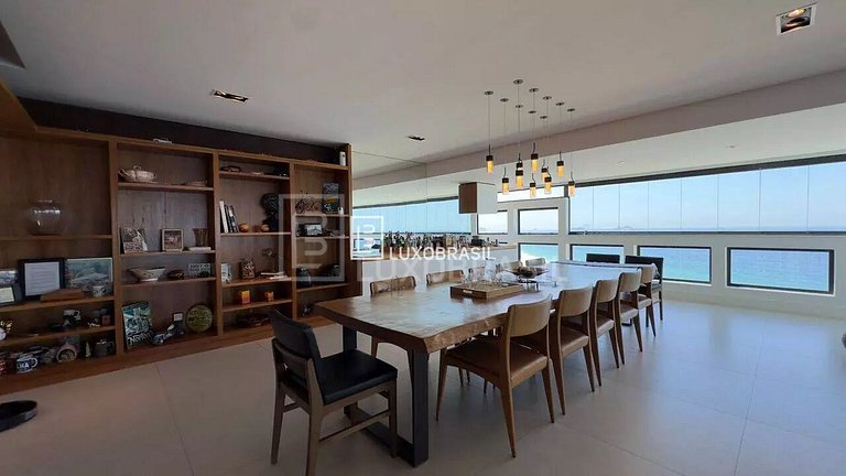 LB - RJ979 Apartamento com 3 quartos, 330 m², aluguel por R$