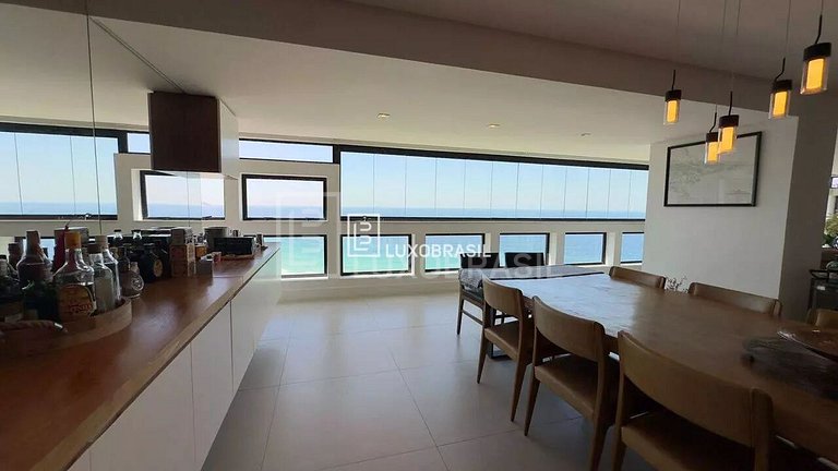 LB - RJ979 Apartamento com 3 quartos, 330 m², aluguel por R$