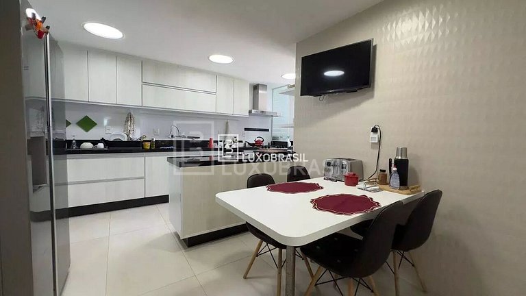 LB - RJ979 Apartamento com 3 quartos, 330 m², aluguel por R$