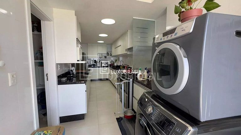 LB - RJ979 Apartamento com 3 quartos, 330 m², aluguel por R$