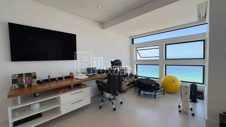 LB - RJ979 Apartamento com 3 quartos, 330 m², aluguel por R$