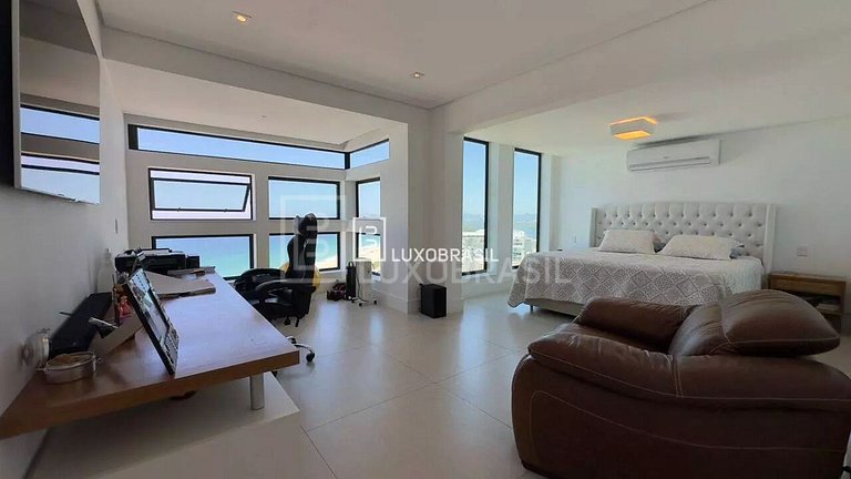 LB - RJ979 Apartamento com 3 quartos, 330 m², aluguel por R$