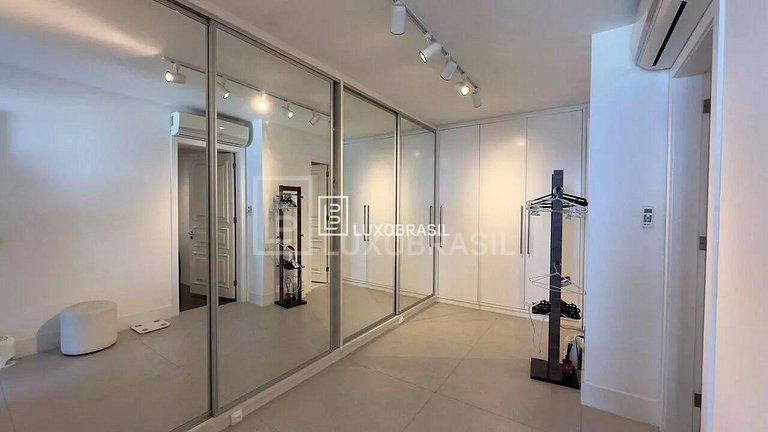 LB - RJ979 Apartamento com 3 quartos, 330 m², aluguel por R$