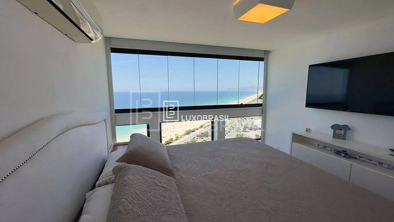 LB - RJ979 Apartamento com 3 quartos, 330 m², aluguel por R$