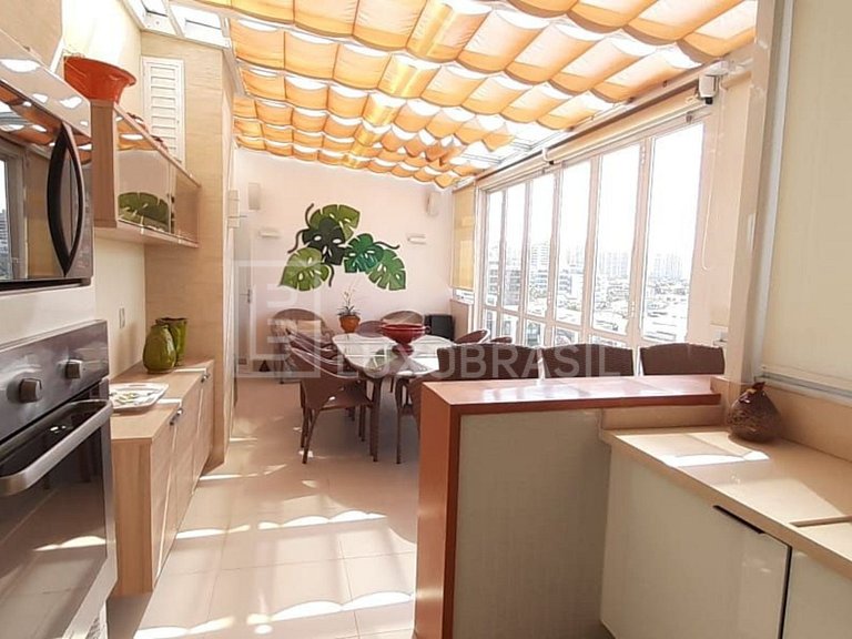LB - RJ908 Cobertura duplex com 04 quartos à venda, 273 m² p