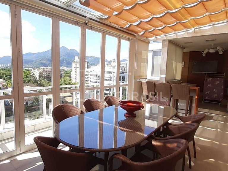 LB - RJ908 Cobertura duplex com 04 quartos à venda, 273 m² p