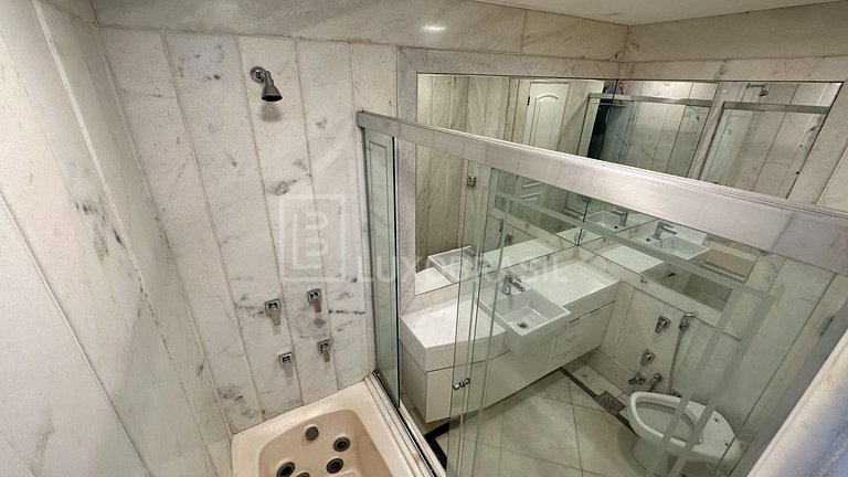 LB - RJ874 Apartamento com 4 suítes, 400 m² - venda por R$ 6