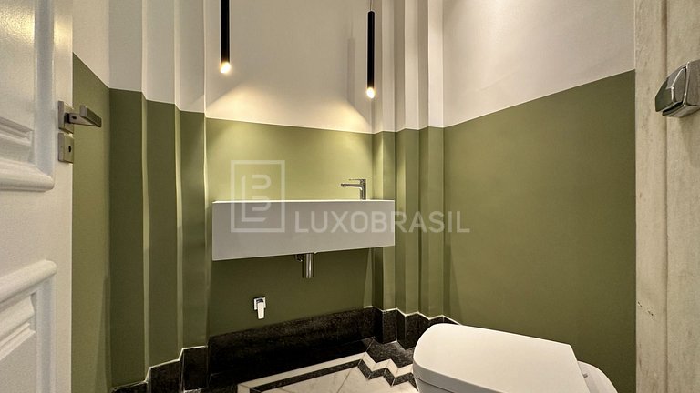 LB - RJ874 Apartamento com 4 suítes, 400 m² - venda por R$ 6
