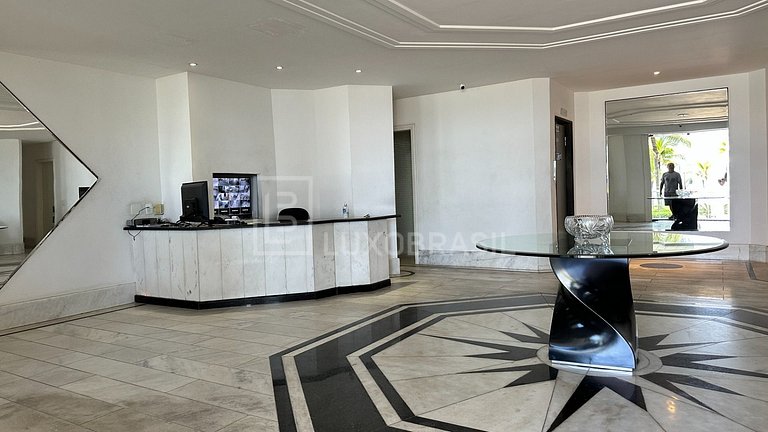 LB - RJ874 Apartamento com 4 suítes, 400 m² - venda por R$ 6