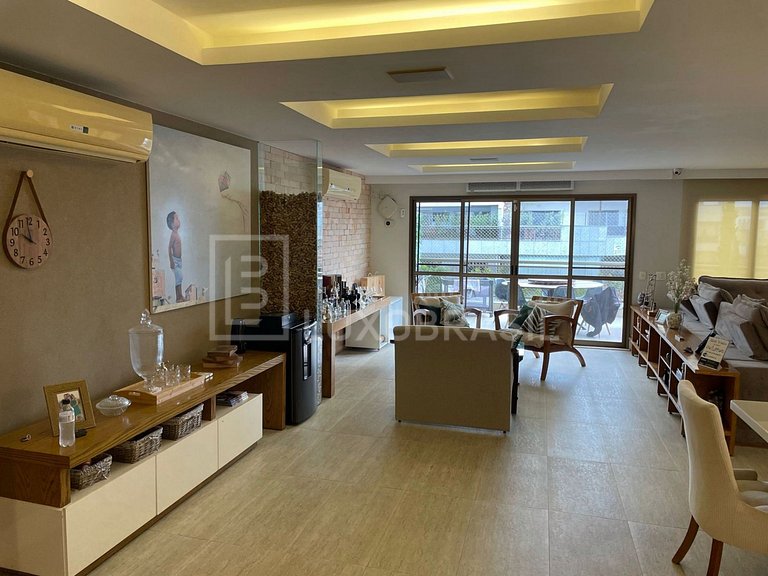 LB - RJ859 Apartamneto com 330 m², 5 quartos e alto padrão –