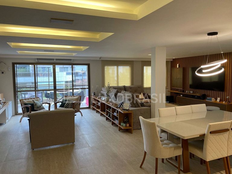 LB - RJ859 Apartamneto com 330 m², 5 quartos e alto padrão –