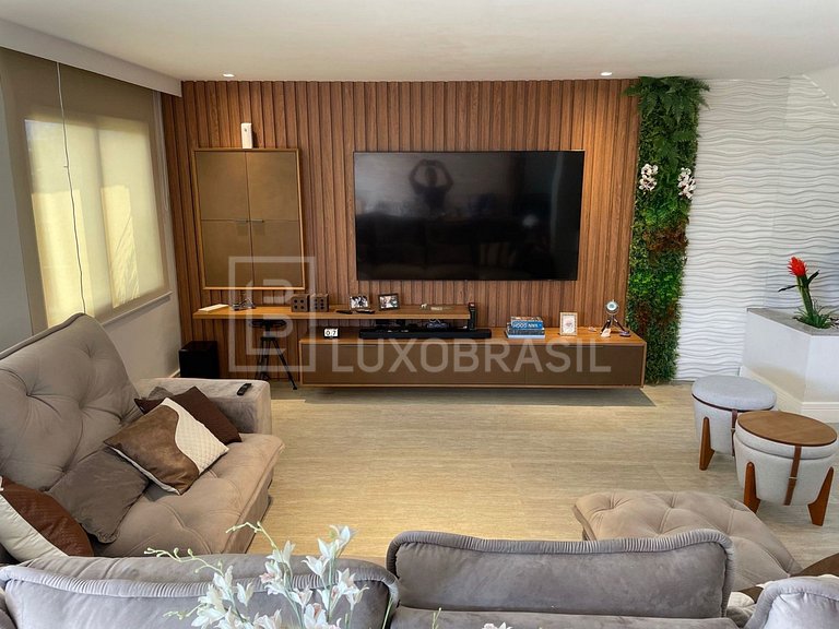 LB - RJ859 Apartamneto com 330 m², 5 quartos e alto padrão –
